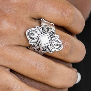 IMPRESSIVE TREK RECORD" WHITE RING